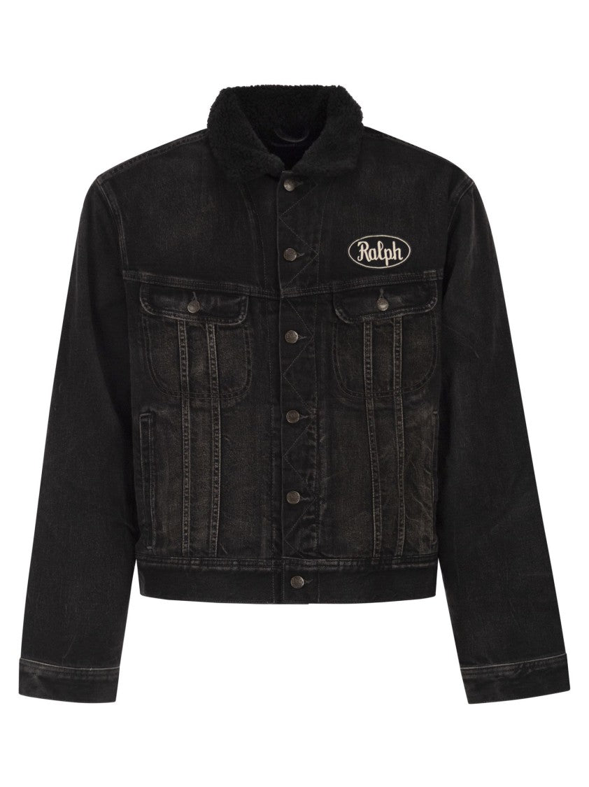 Polo Ralph Lauren Distressed Denim Trucker Jacket