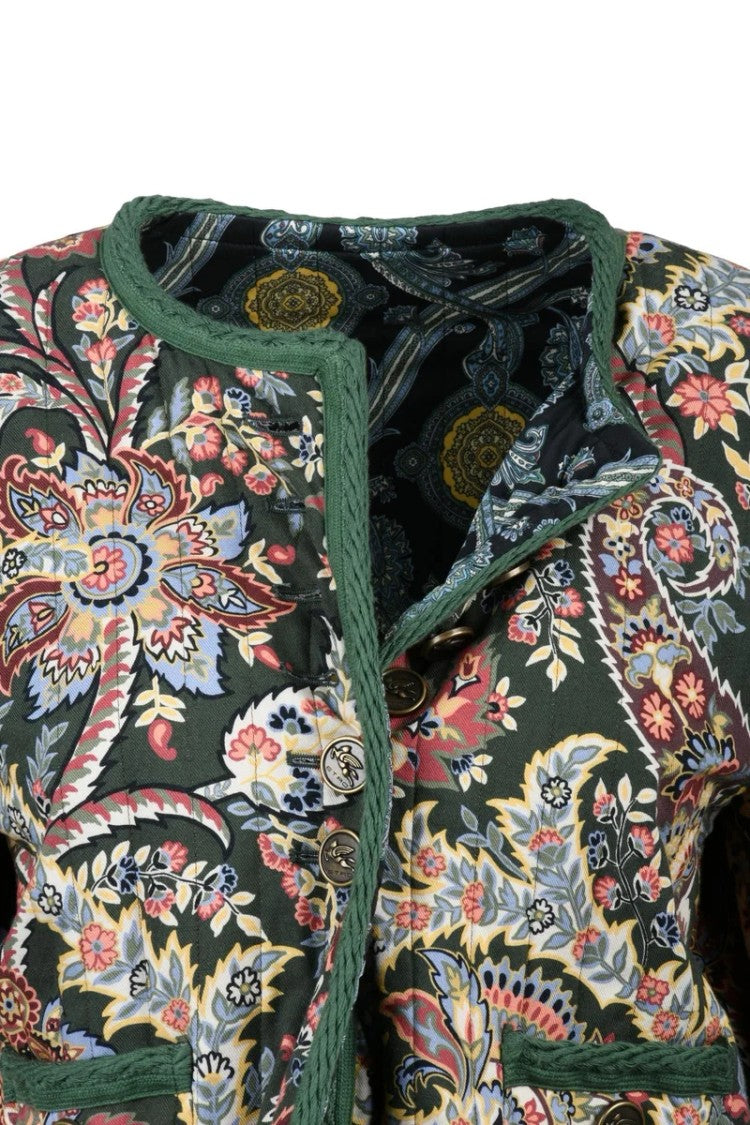 Etro Chanel Bolero Viscose - Green/Yellow