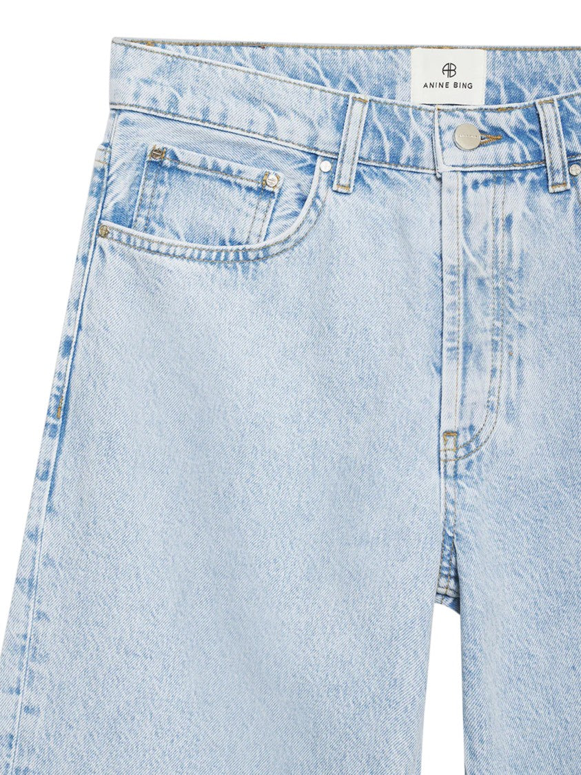 Anine Bing High-Waisted Wide-Leg Trousers With Vintage Appeal