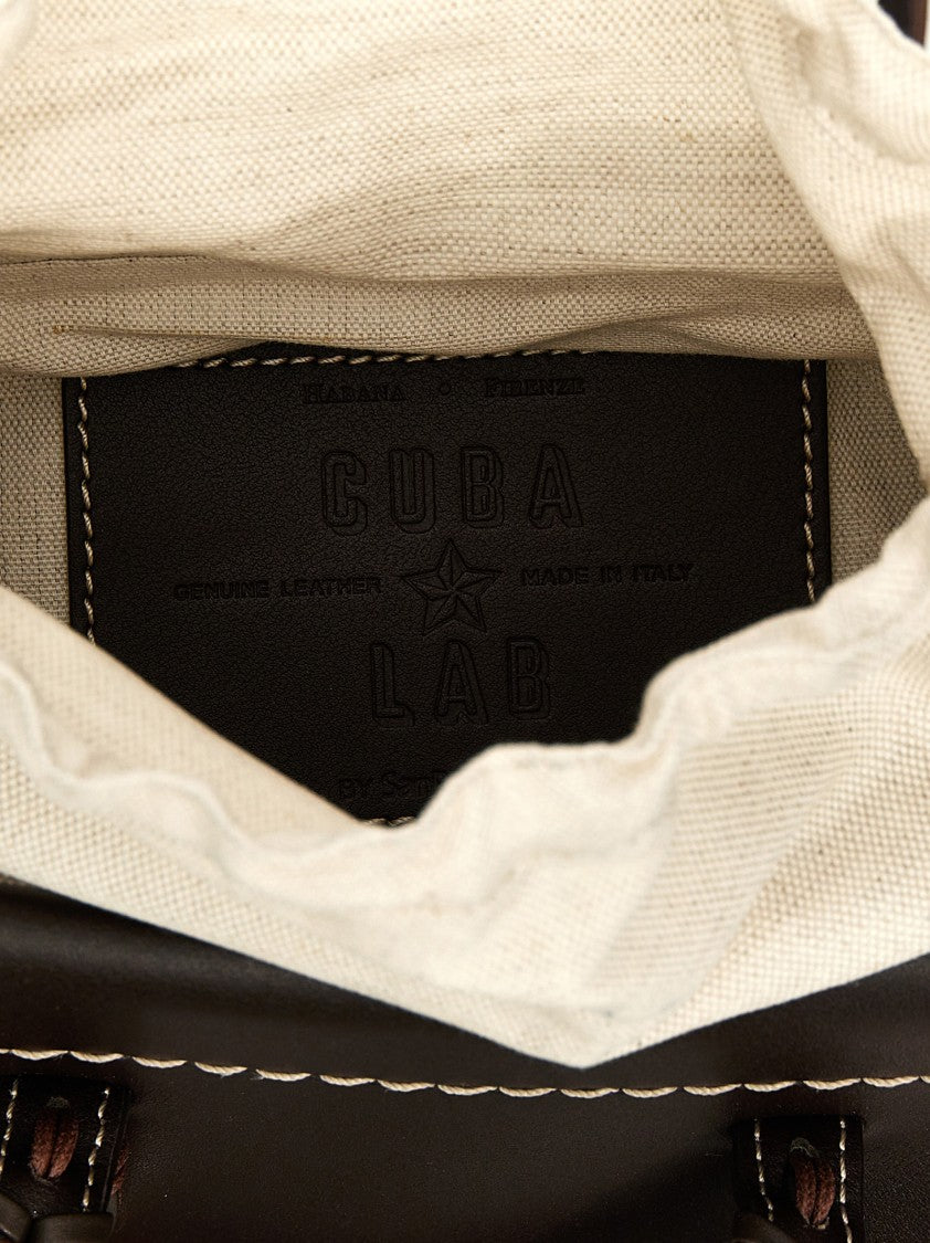 Cuba Lab 'Habanera Fringes - Ebony' Handbag