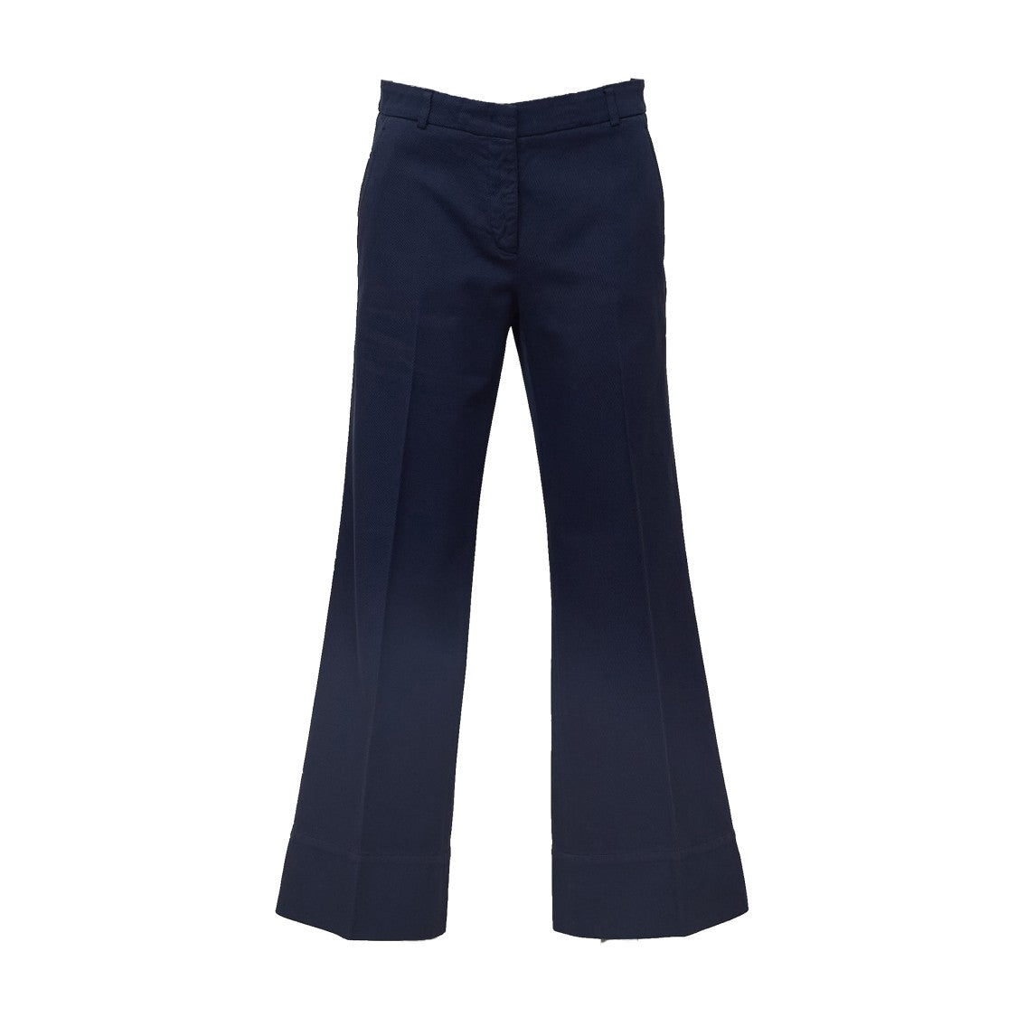 Ql2 Wide Leg Tailored Pant With Flared Hem And Versatile Pockets