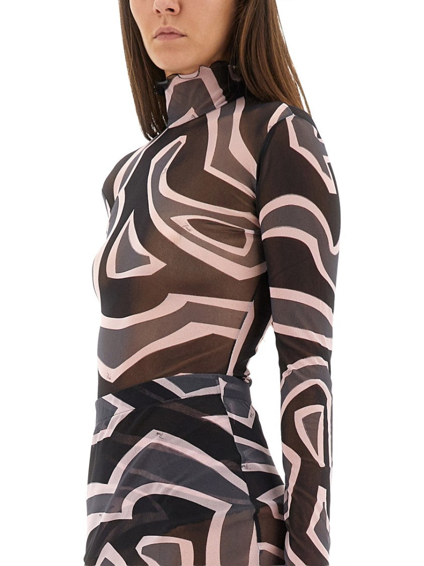 Pucci Labyrinth Print Top