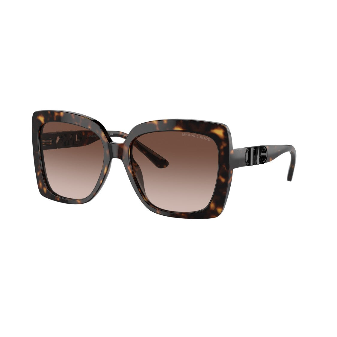Michael Kors 0Mk2213 Oversized Square Frame Sunglasses With Tortoiseshell Pattern