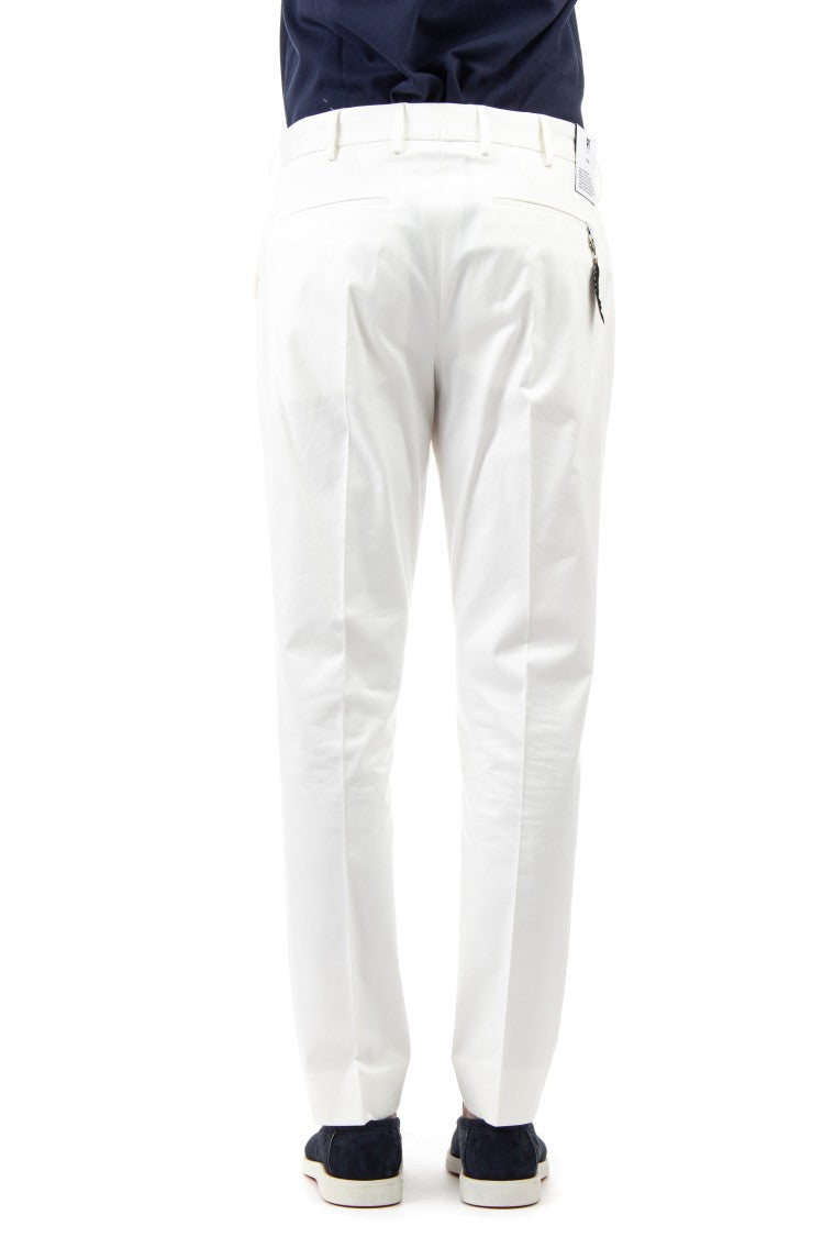 Pt Torino Cotton Rasatello Fit Eleven Trousers