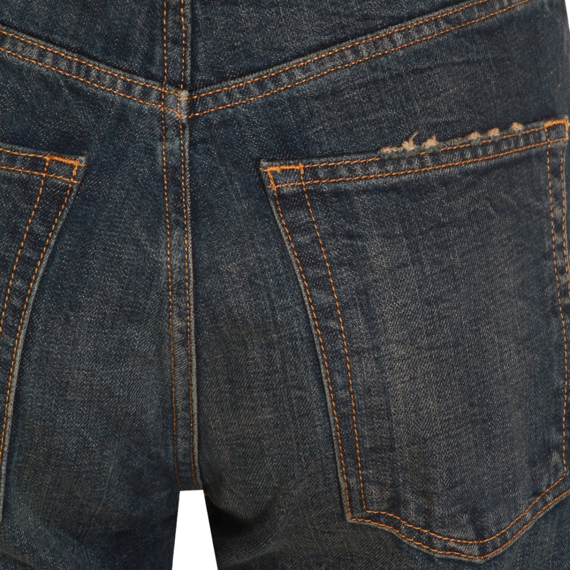 Maison Margiela Straight-Leg Jeans With Distressed Details