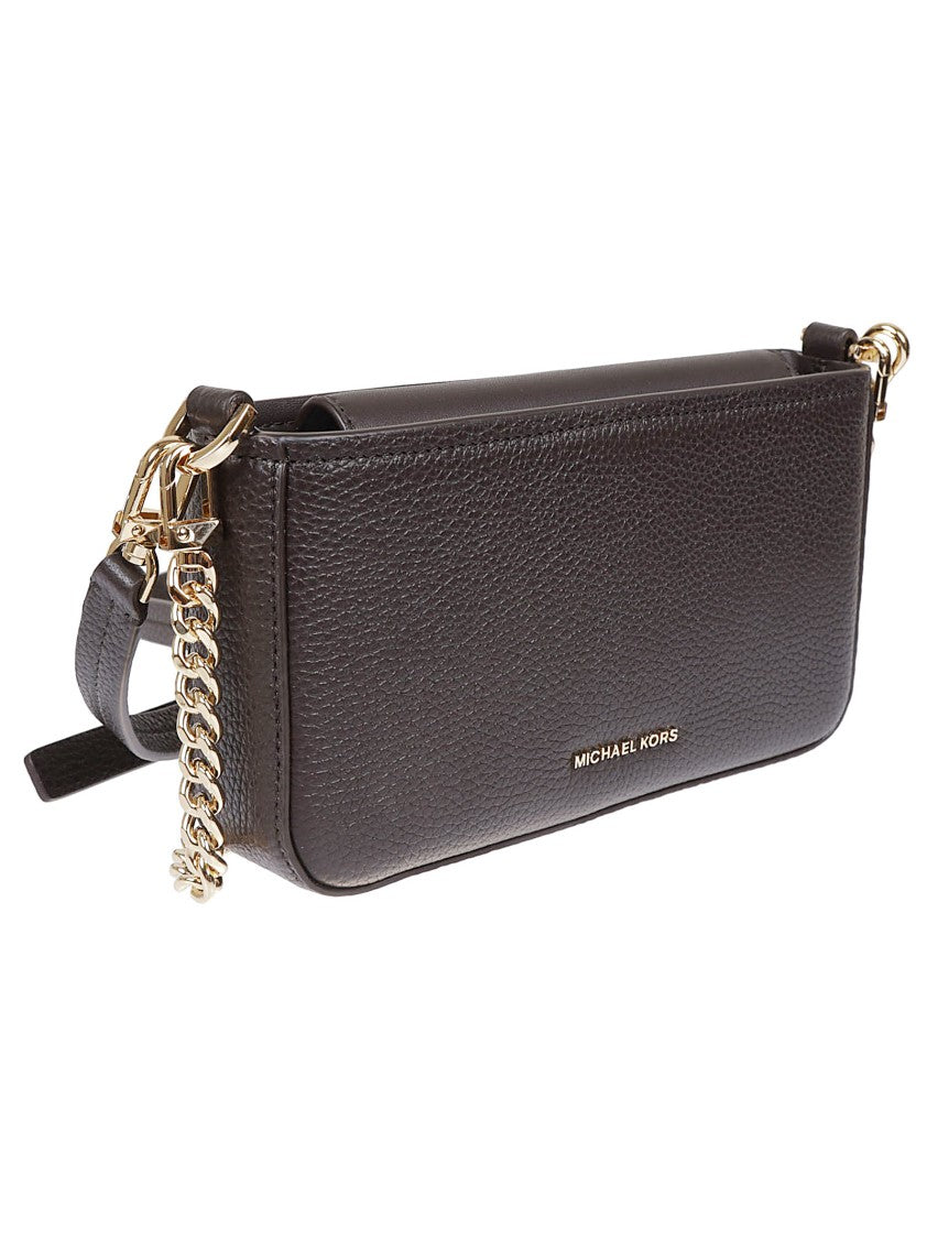 Michael Kors Bryant Hammered Leather Shoulder Bag