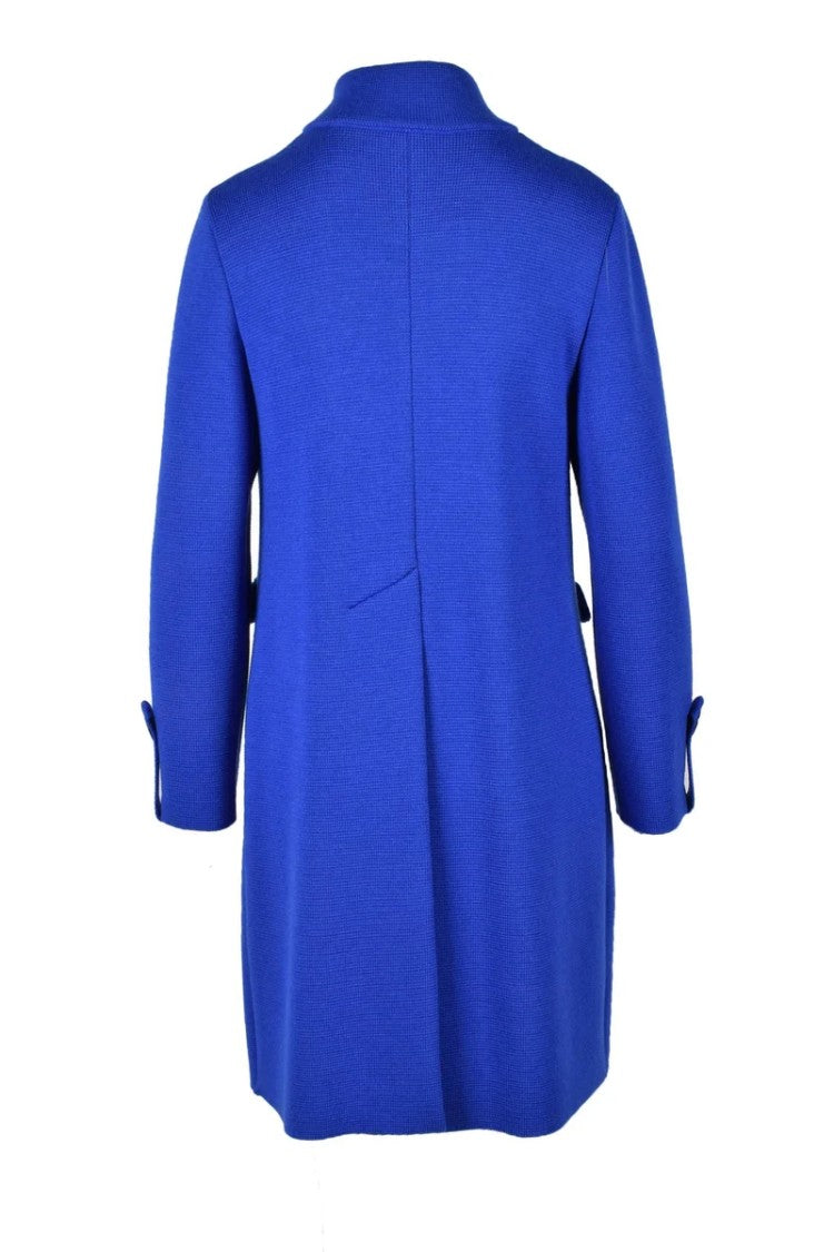 Charlott Knit Coat - Blue
