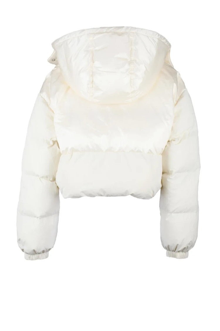 Armani Exchange Short White Down Jacket