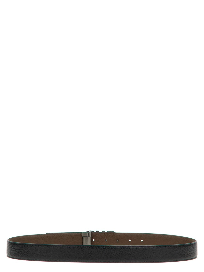 Ferragamo 'Gancini' Reversible Belt