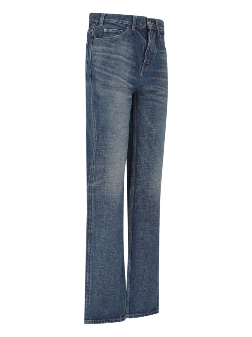 Céline "Jean Françoise" Straight-Leg Jeans