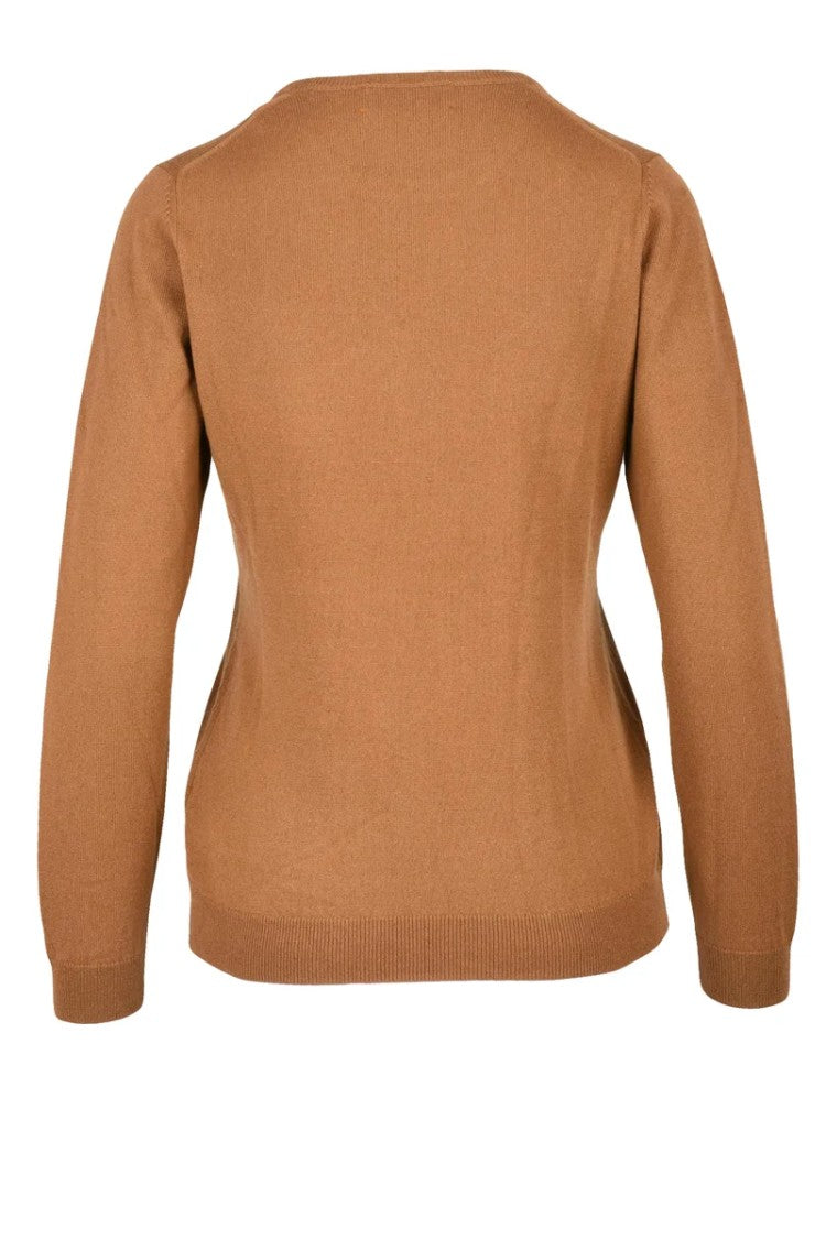 Ballantyne Crew Neck Sweater - Brown