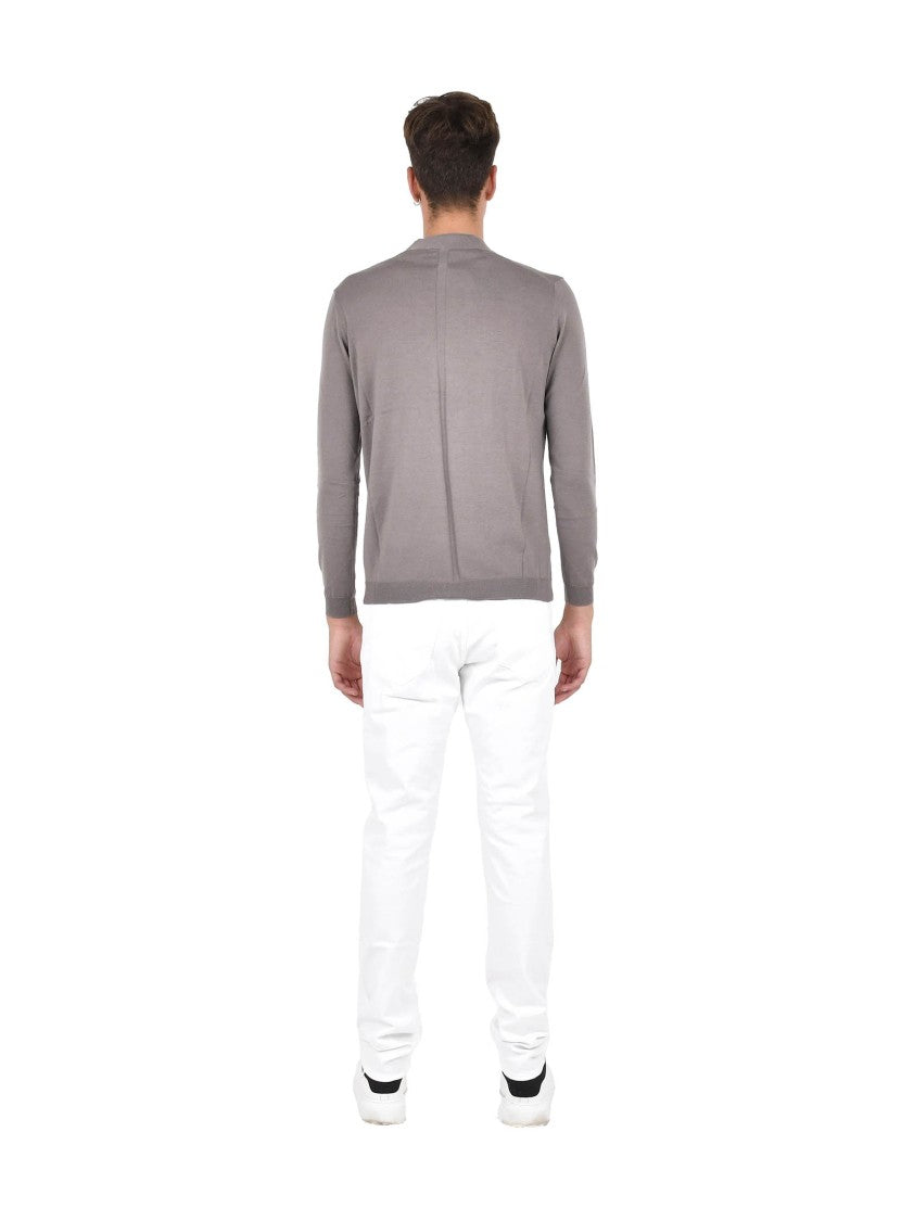 Low Brand Double-Collar Cardigan In Merino Wool