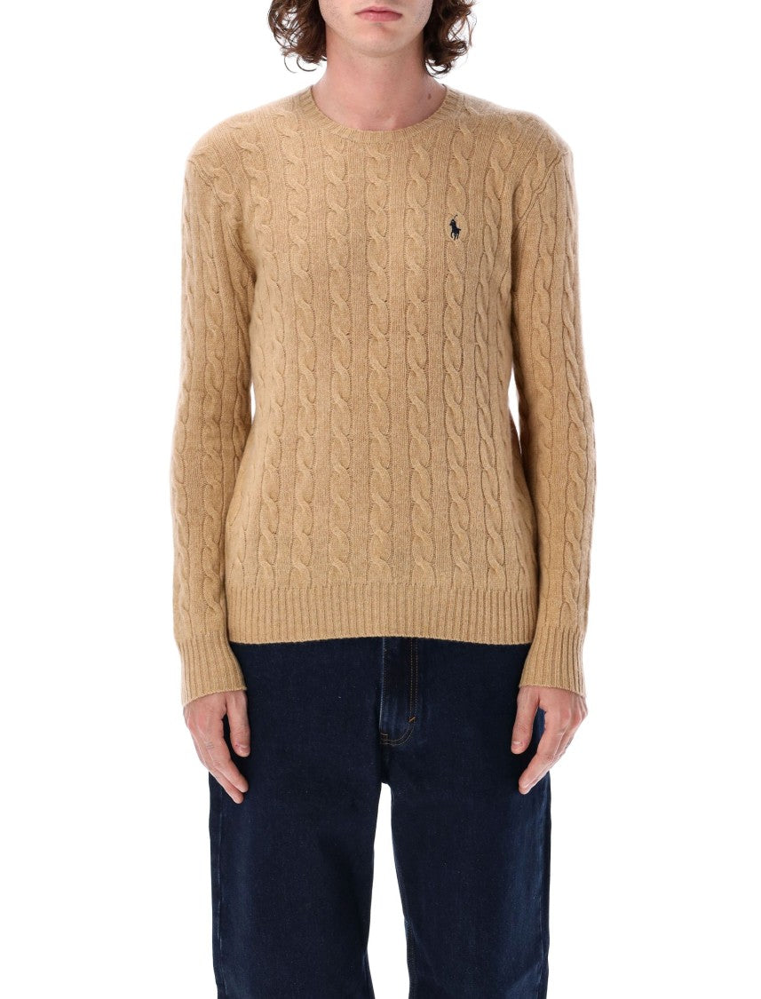 Polo Ralph Lauren Polo Wool-Cashmere Cable-Knit Jumper