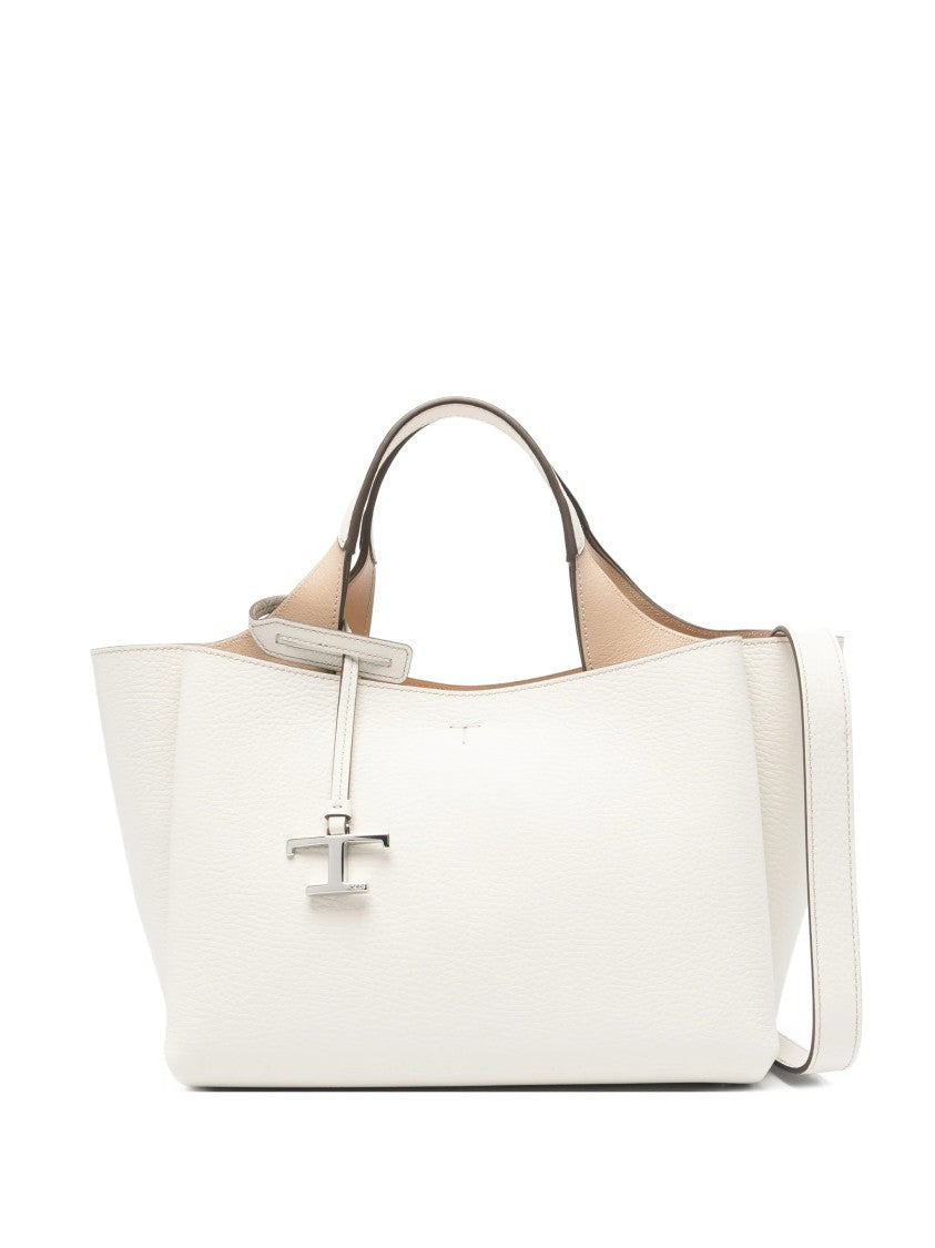 Tod's Pebbled Leather Tote Handbag