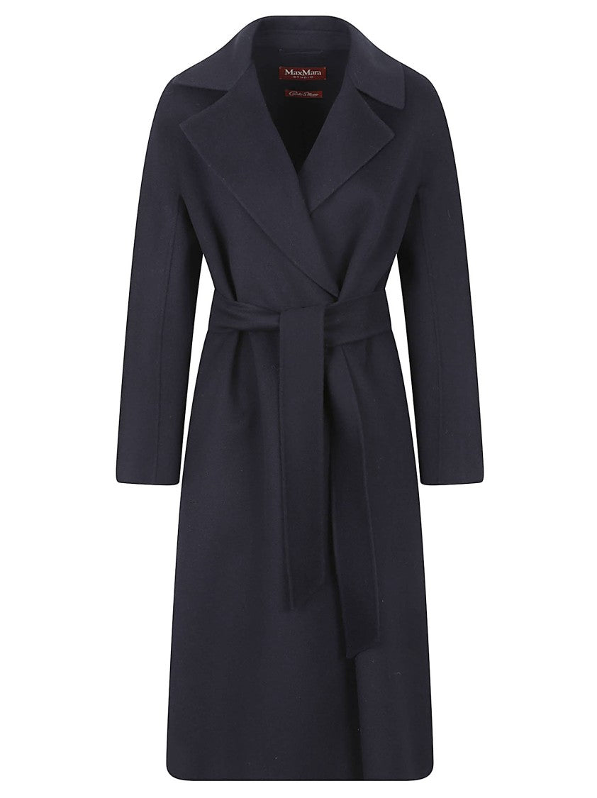 Max Mara Long Wrap Coat With Matching Belt
