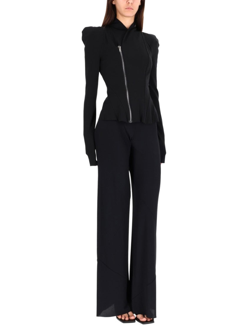 Rick Owens X Lilies Structured Black Jacket