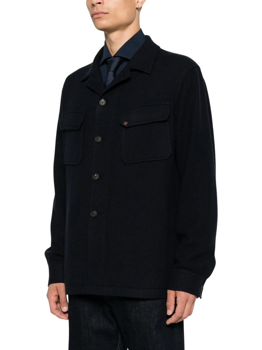 Tagliatore Textured Calvin Overshirt