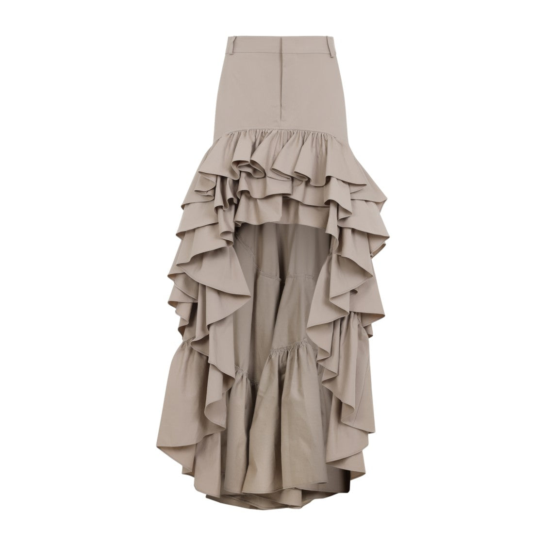 Moschino Beige High-Waisted Skirt