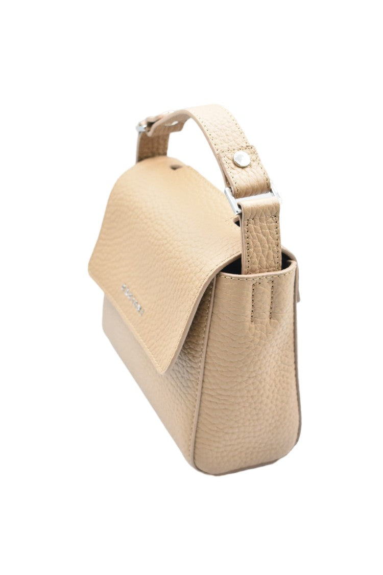 Orciani Beige Sveva Soft Mini Practical Handbag