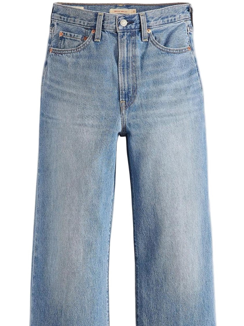 Levi's Ribcage Wide Leg H223 Cropped Jeans