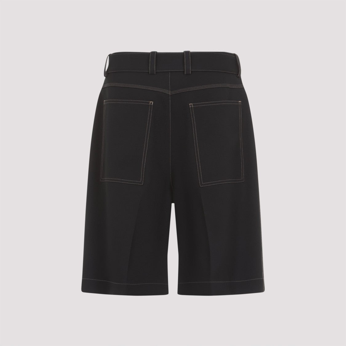 Jil Sander Black Polyester Shorts