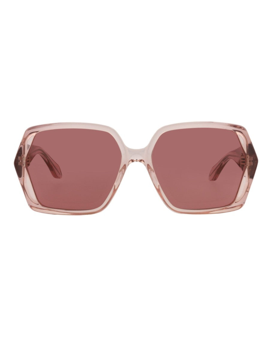 Alaïa Square-Frame Recycled Acetate Sunglasses