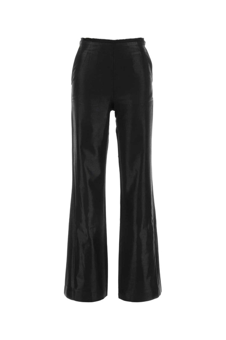 Diesel Black Polyester Blend P-Lumys Pant