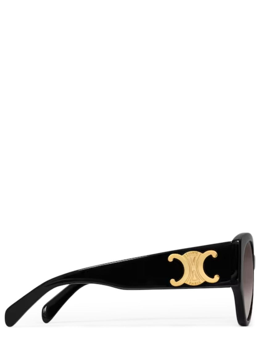 Celine Black Triomphe Xl Acetate Sunglasses
