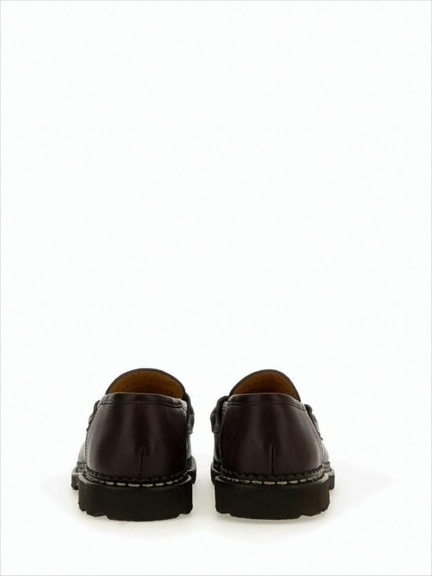 Paraboot Penny Loafers With Smooth Leather Upper