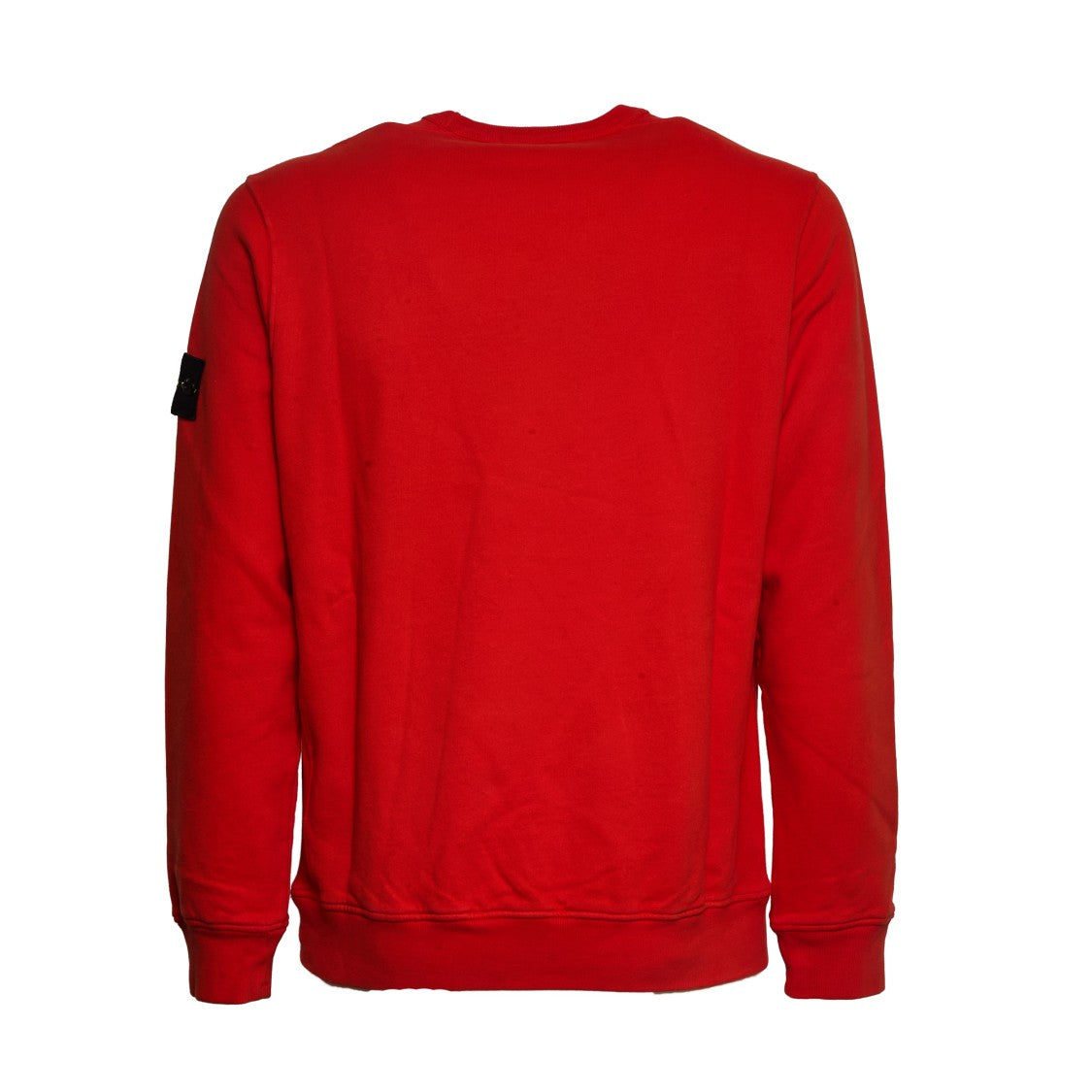 Stone Island Brushed Organic Cotton Fleece Crewneck Sweatshirt