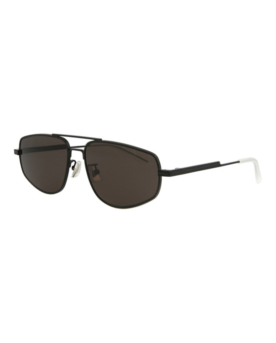 Bottega Veneta Aviator-Frame Metal Sunglasses