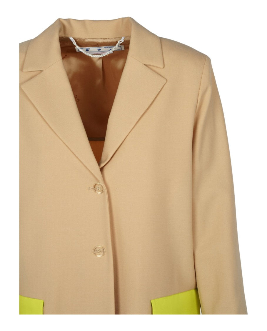 Off-White Active Light Wool Blend Tomboy Jacket