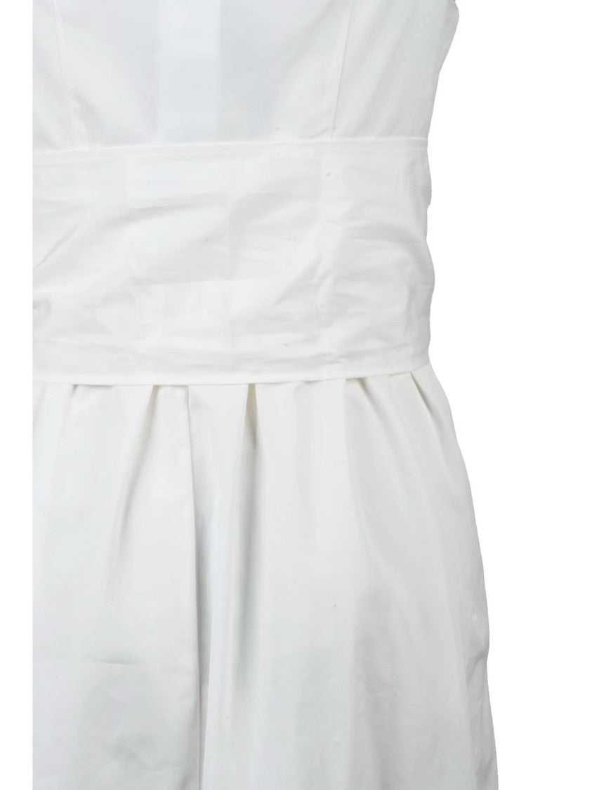 Max Mara Prosit Dress Cotton - White
