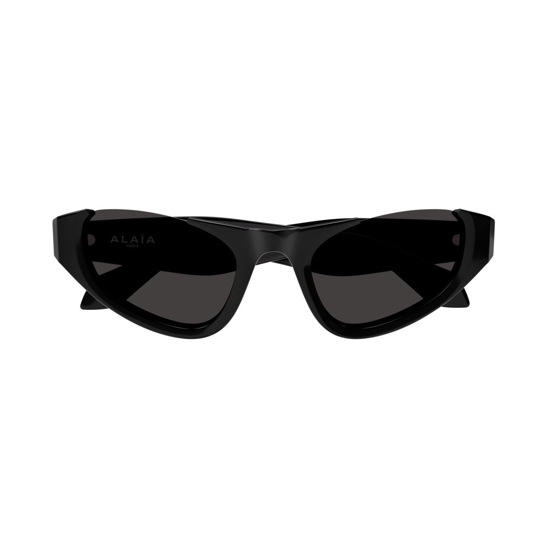 Azzedine Alaïa Aa0076s Cat-Eye Sunglasses In Glossy Black Recycled Acetate