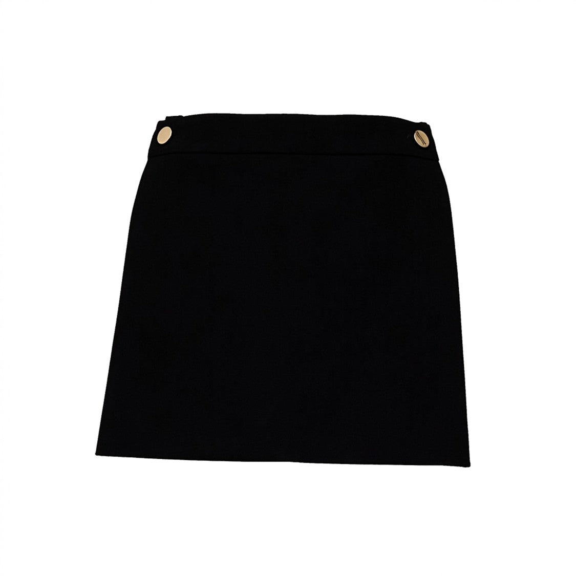 Sportmax Twill Viscose Shorts With Custom Waistband And Removable Panel