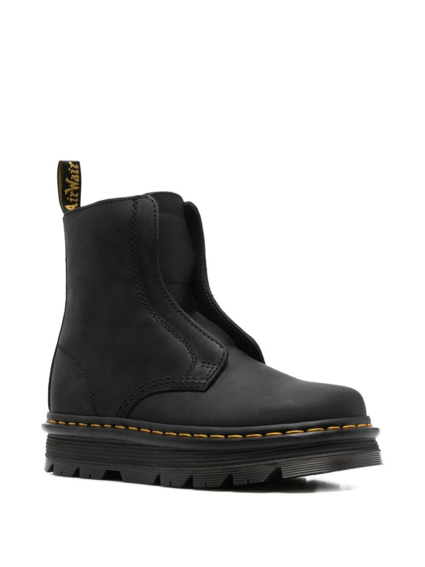 Dr. Martens Sleek Black Ankle Boots