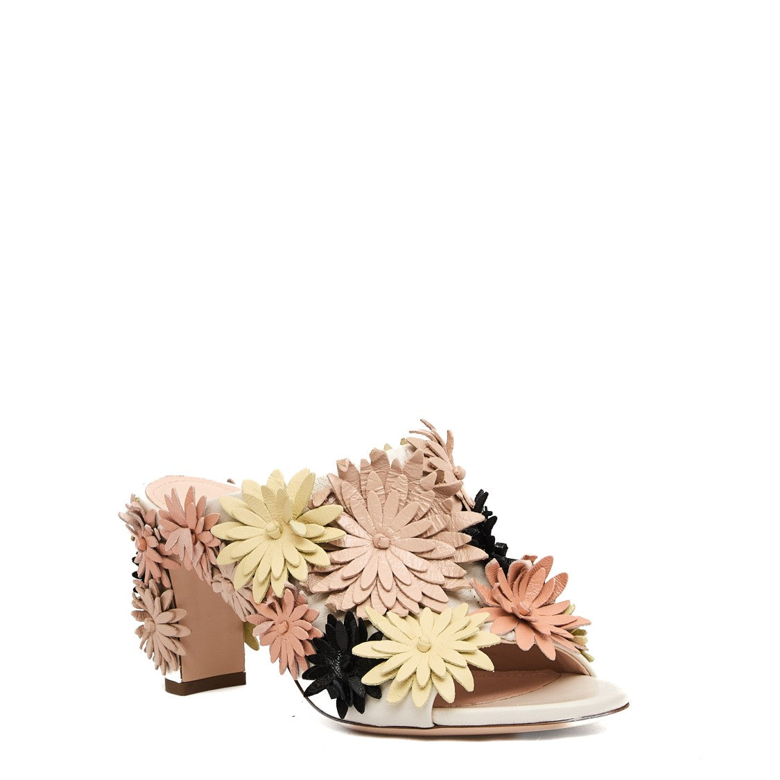 Agl Floral Sandal With 80Mm Heel