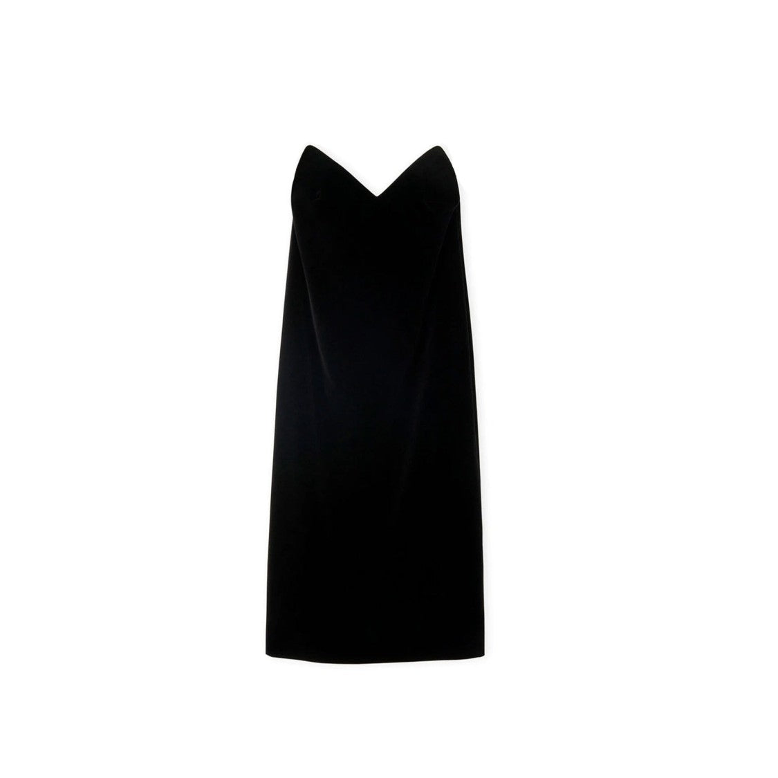 Loewe Bustier Velvet Dress
