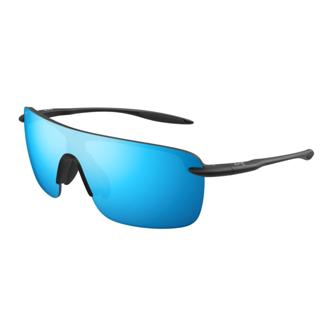 Maui Jim Palulu Rimless Sunglasses With Continuous Blue Lens