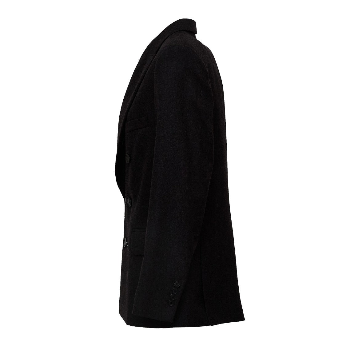 Victoria Beckham Beatrice Double-Breasted Flannel Jacket