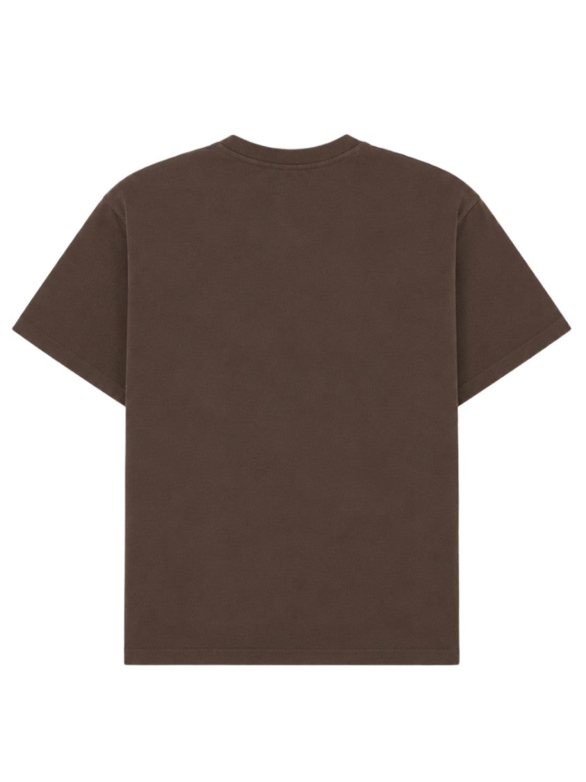 Givenchy Minimalist Brown Cotton T-Shirt