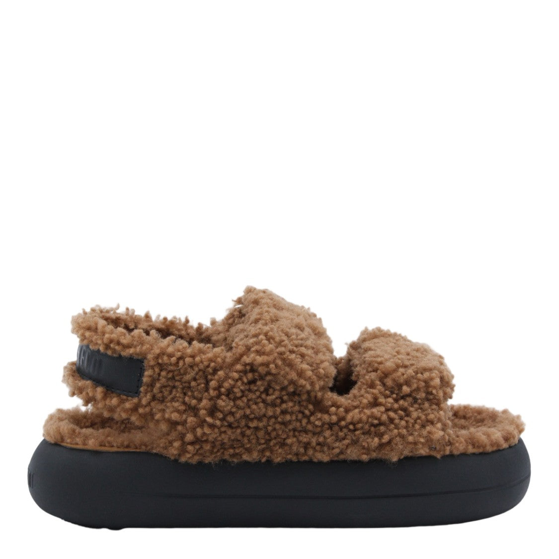 Moon Boot Neutrals Sandals With Flat Sole And Thin Straps