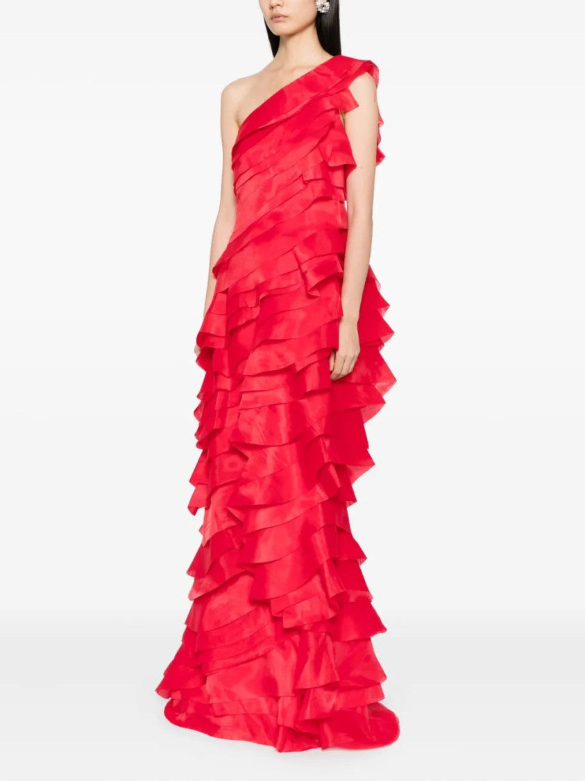 Saiid Kobeisy Layered Organza Dress