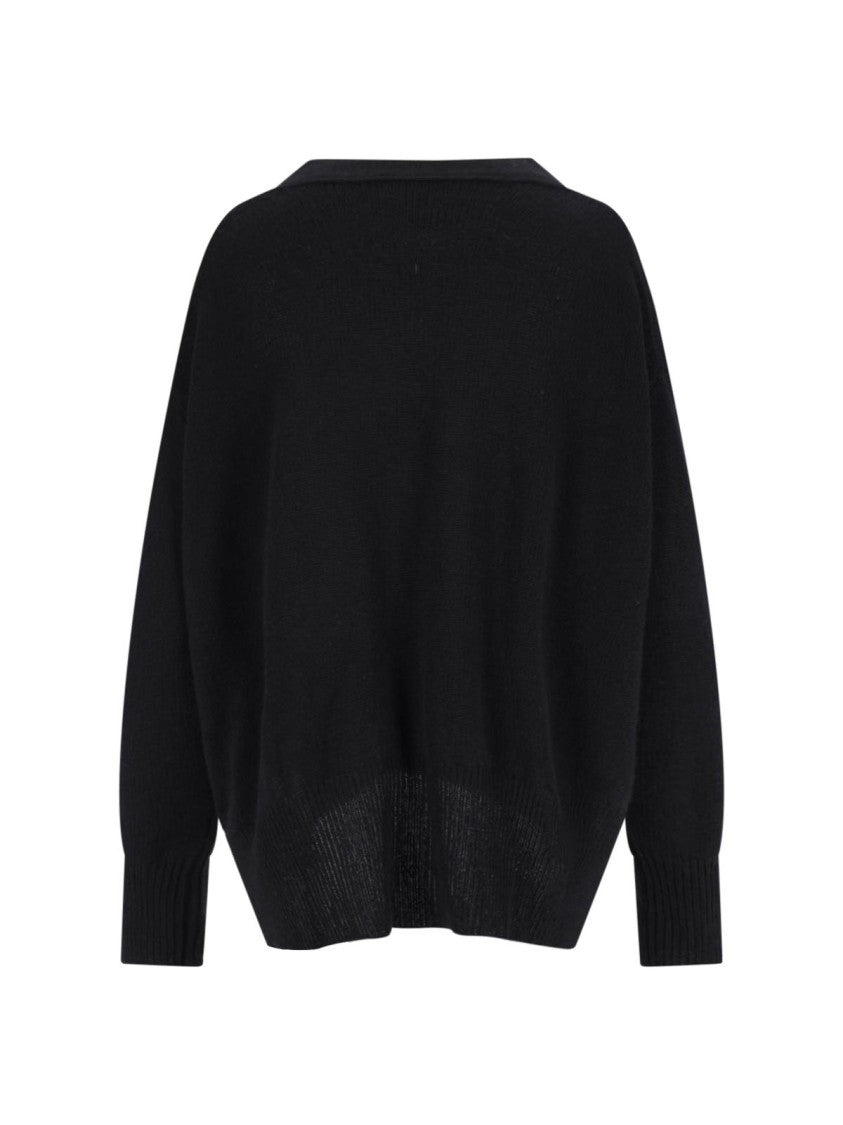 Jil Sander Cashmere Cardigan – Black