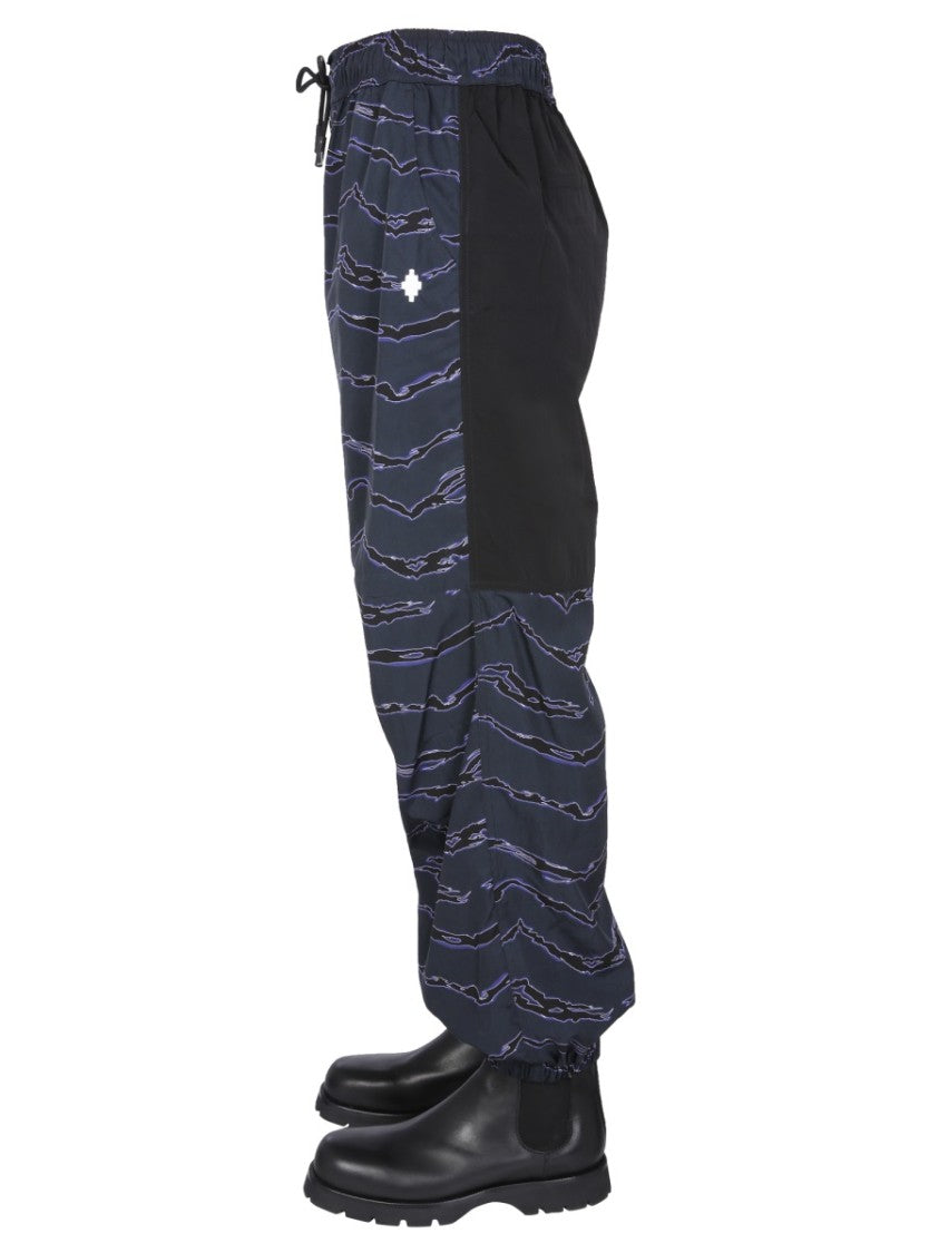Marcelo Burlon Jogging Pants With Camou Print