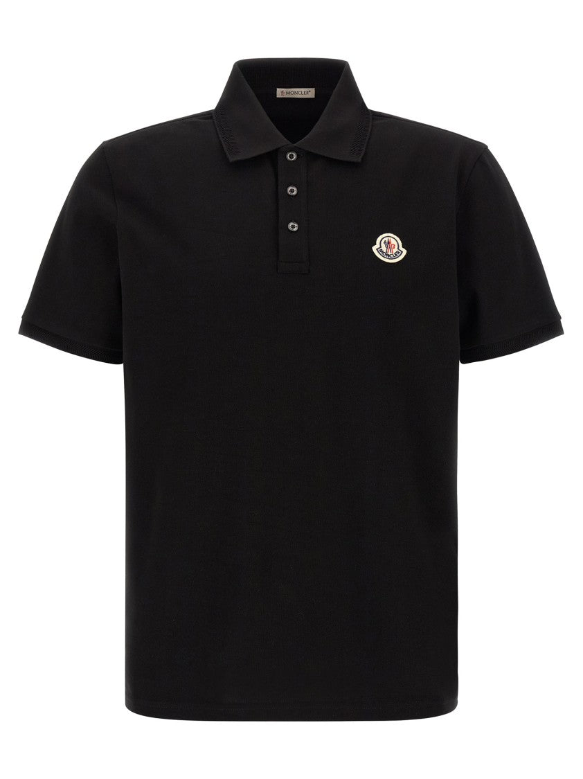Moncler Logo Patch Polo Shirt