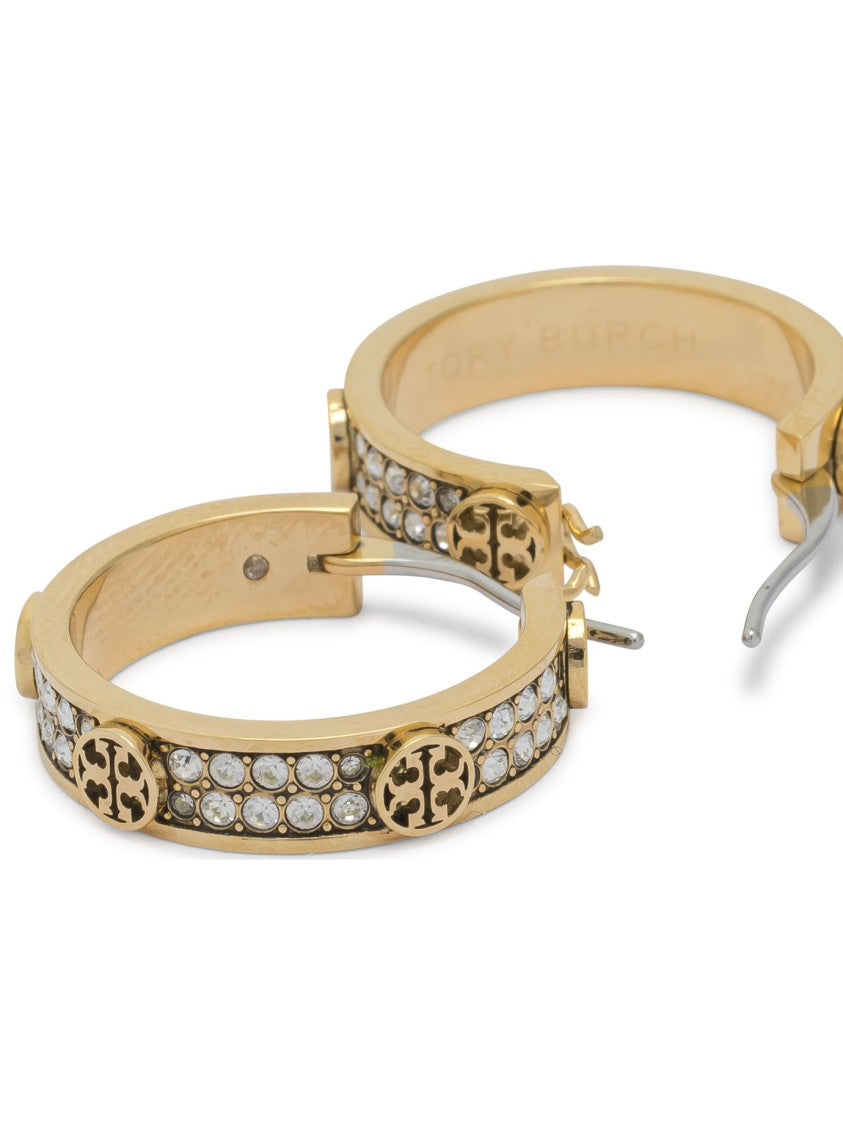 Tory Burch Gold Hoop Earrings