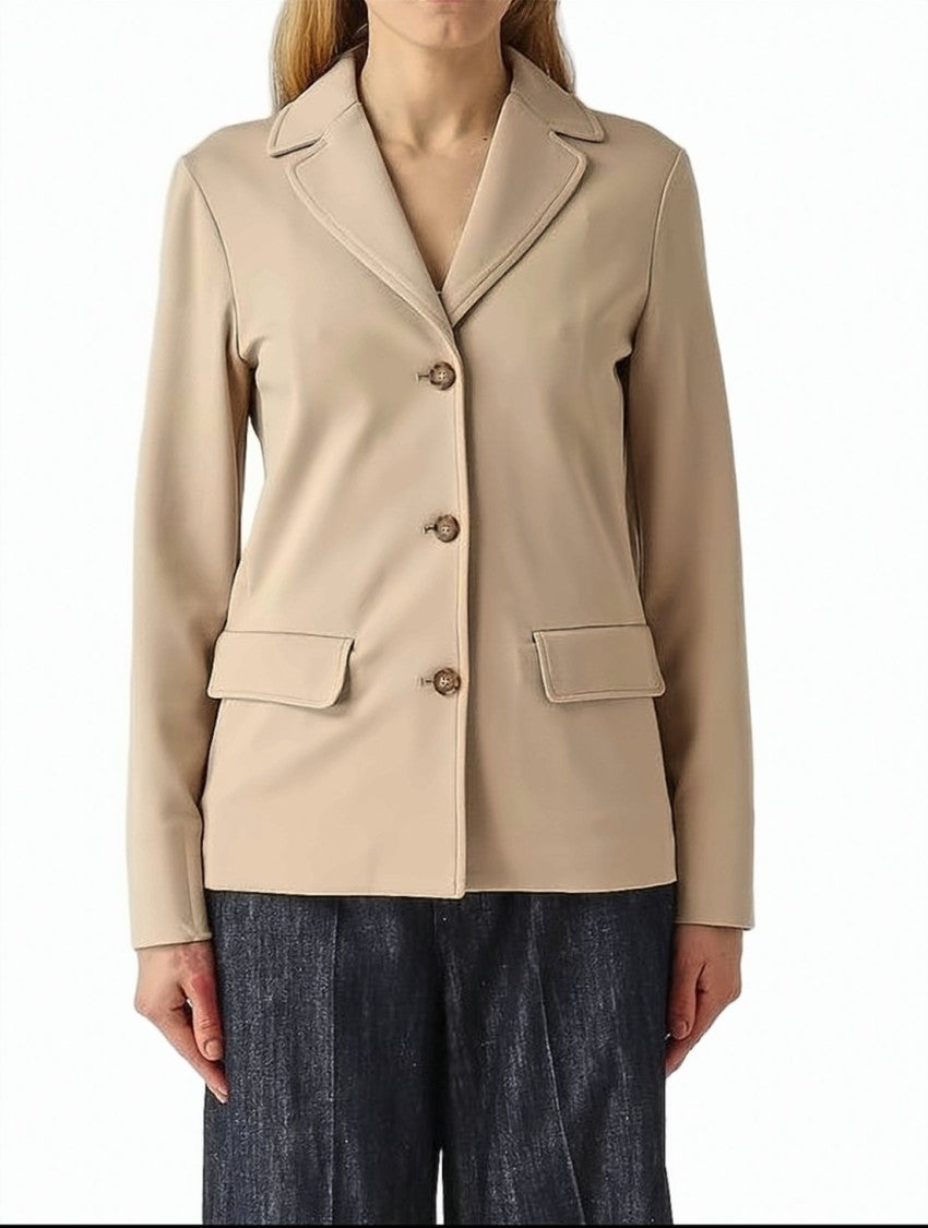 Max Mara Baco Stretch Viscose Blend Blazer