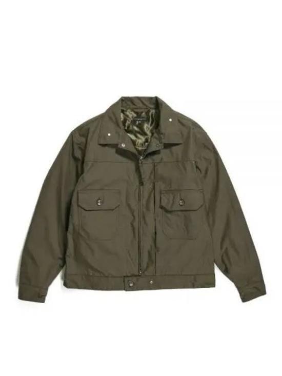 Engineered Garments Slightly Cropped Jacket With Zip Closure