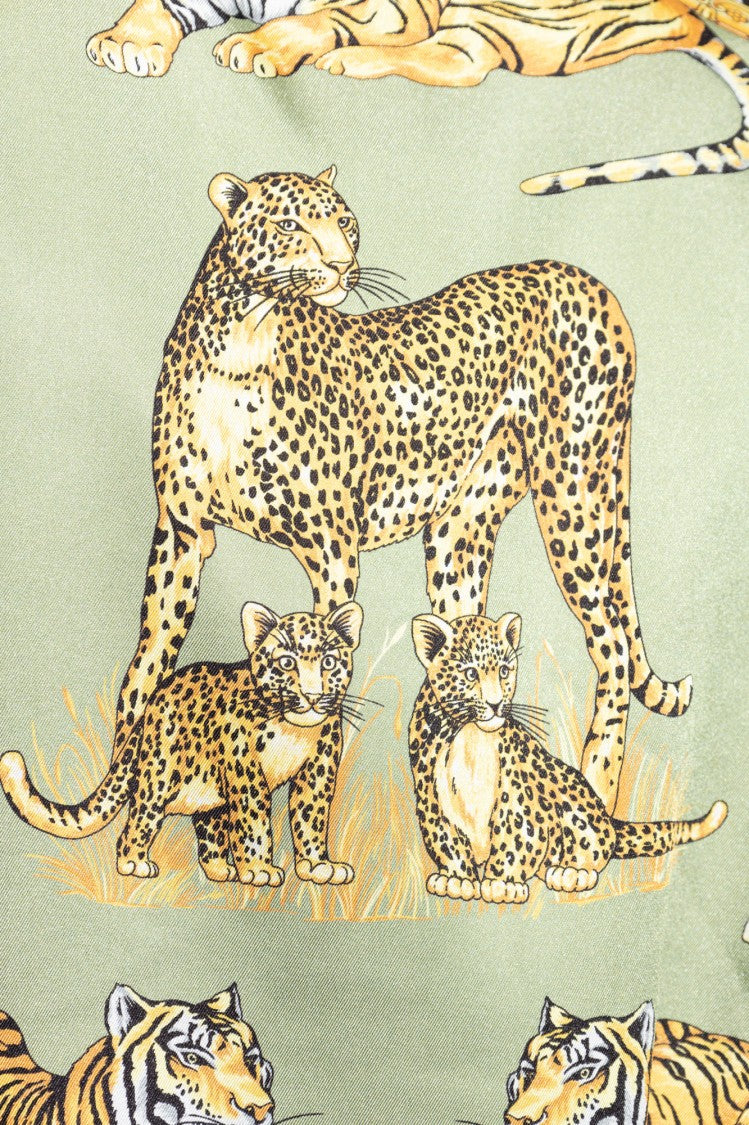 Versace Long Black Cotton Coat